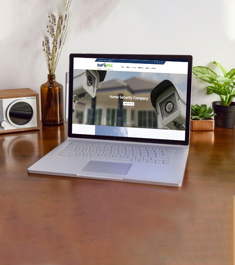 Infofix Home Security Company - Website