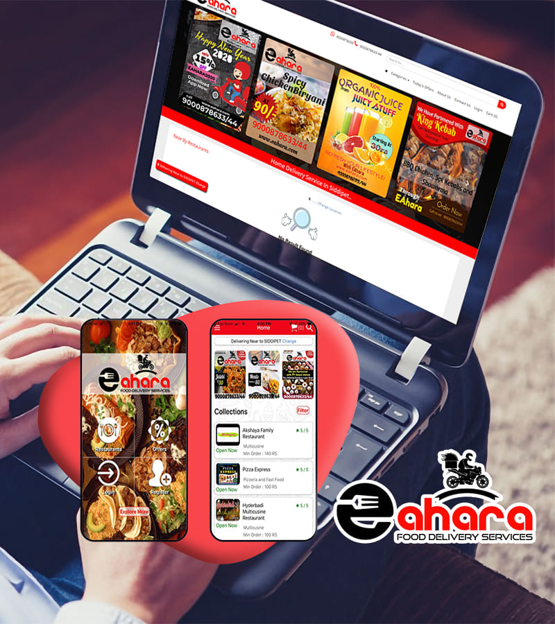 Eahara - Website & Mobile App & Logo