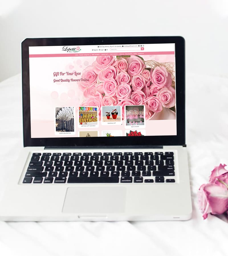 Le Petit Flowers - Website